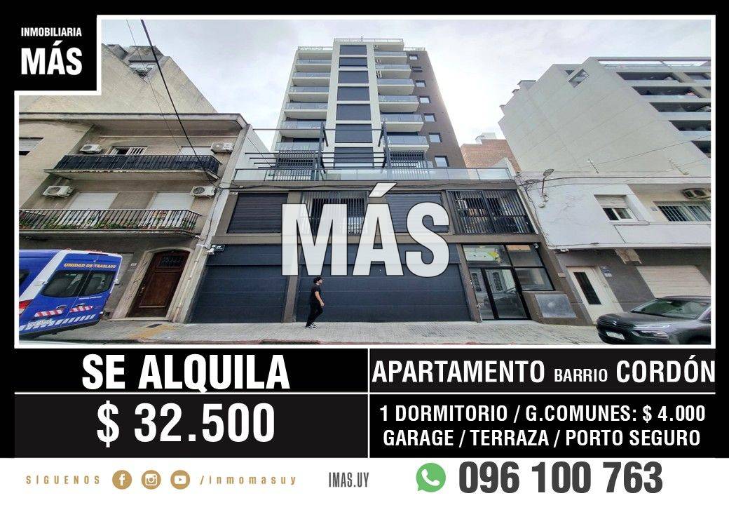 Apartamento Alquiler Cordón Montevideo iMas.uy P * · Foto 1