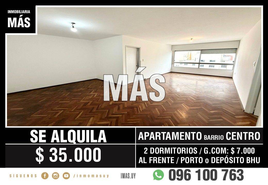 Apartamento Alquiler Barrio Sur Montevideo iMas.uy P