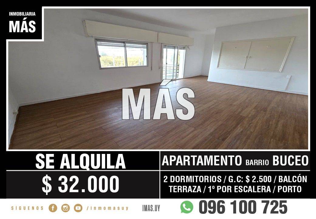 Apartamento Alquiler Buceo Montevideo iMas.uy LC *