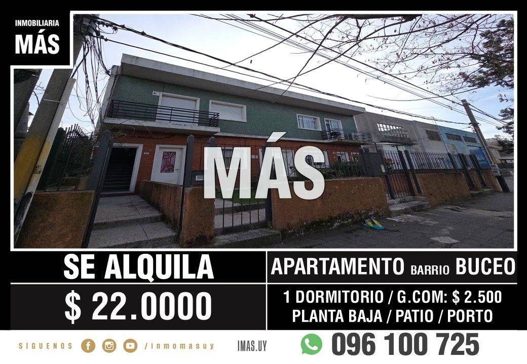 Apartamento Alquiler Buceo Montevideo iMas.uy LC *