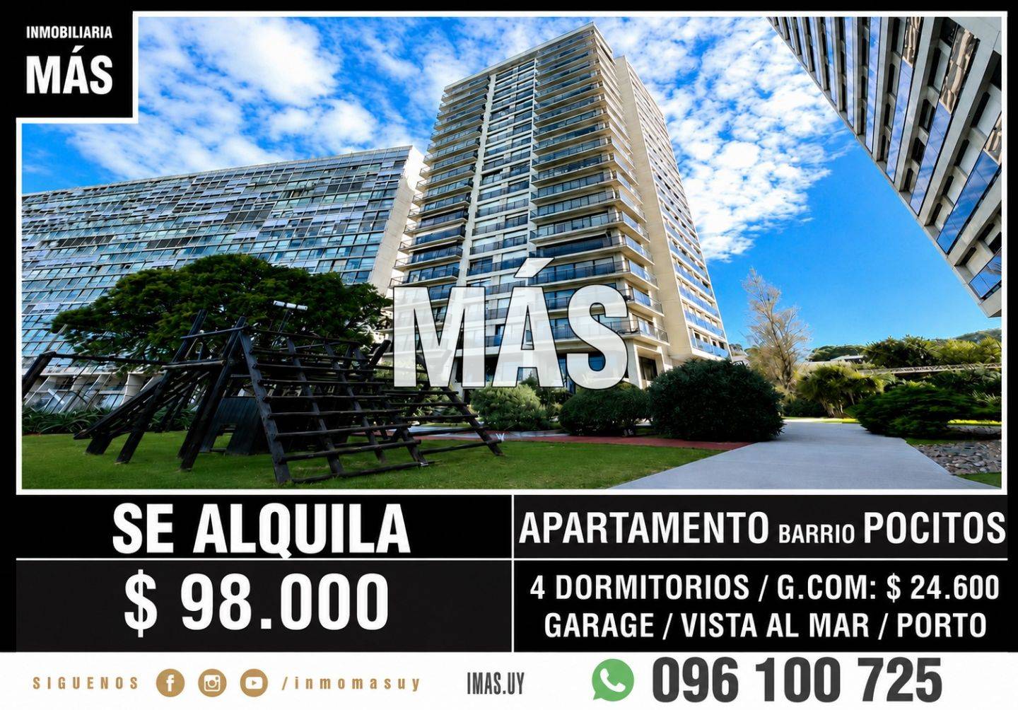 Apartamento Alquiler Torres del Puerto Puerto Buceo iMas.uy LC