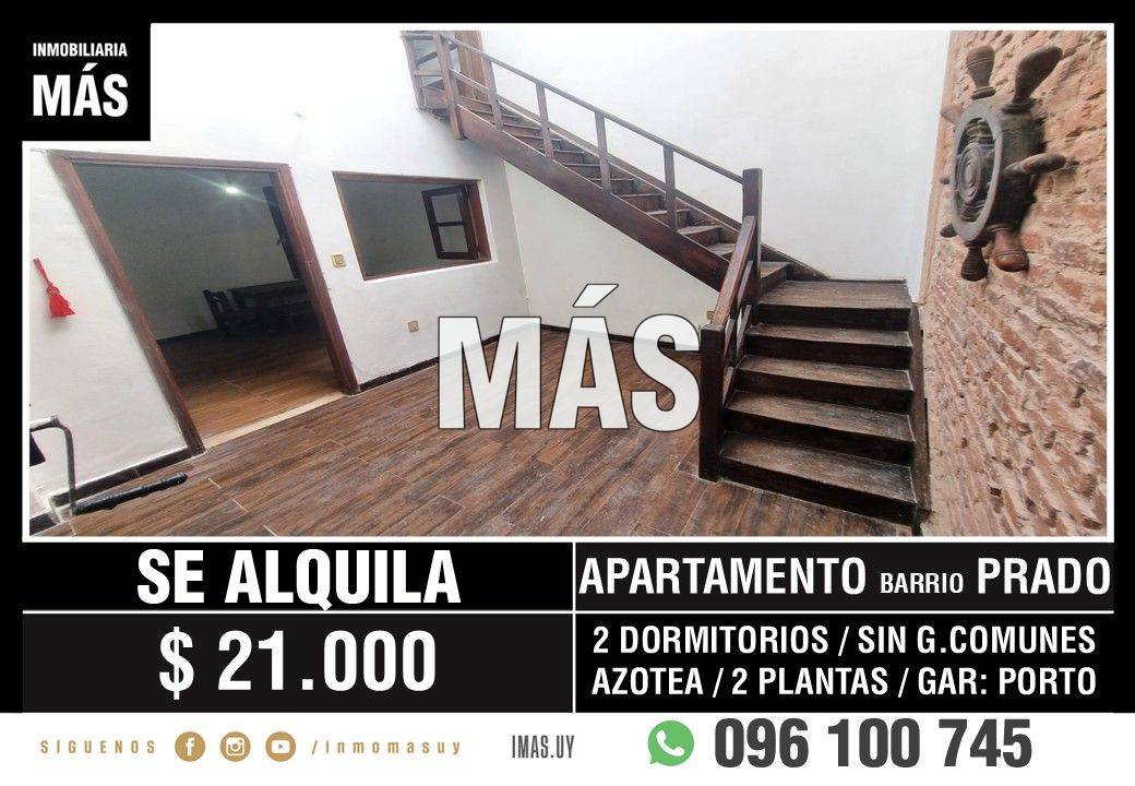 Apartamento Alquiler Aires Puros Montevideo iMas.uy S