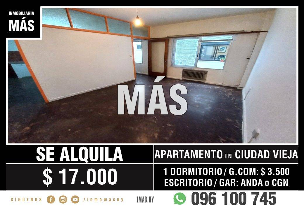Apartamento Alquiler Centro Montevideo iMas.uy S
