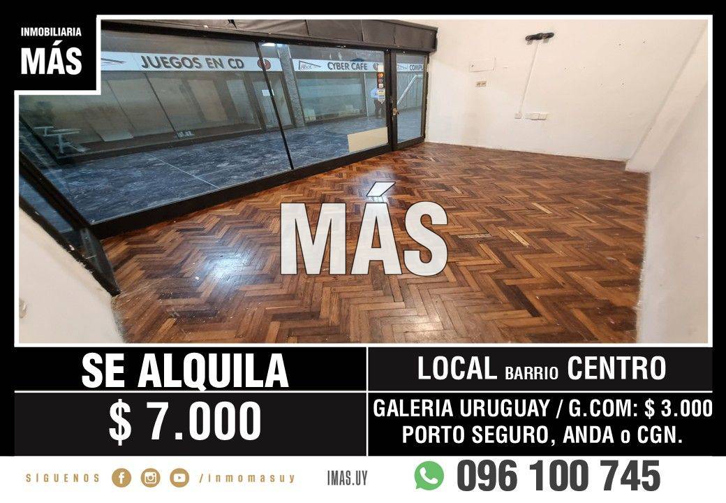 Alquiler Local Centro Montevideo iMas.uy S *