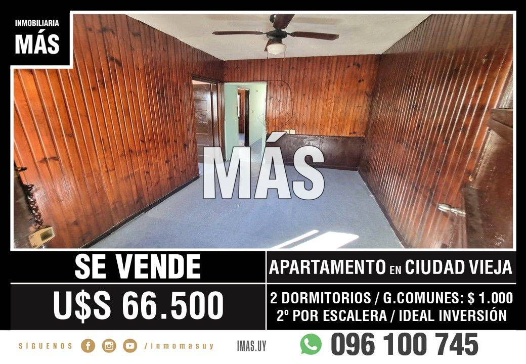 Apartamento Venta Ideal Inversión Montevideo iMas.uy S