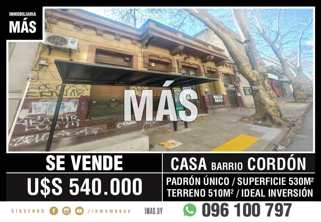 Casa Venta PadrÃ³n Ãnico Aguada Montevideo iMas.uy MA