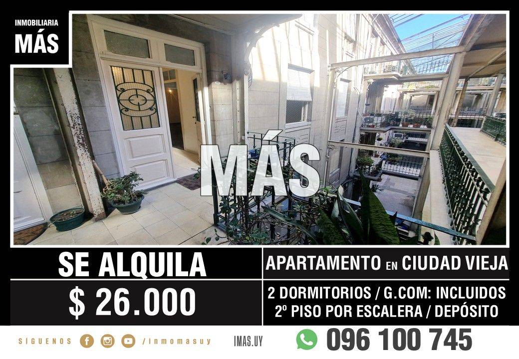 Apartamento Alquiler Centro Montevideo iMas.uy S