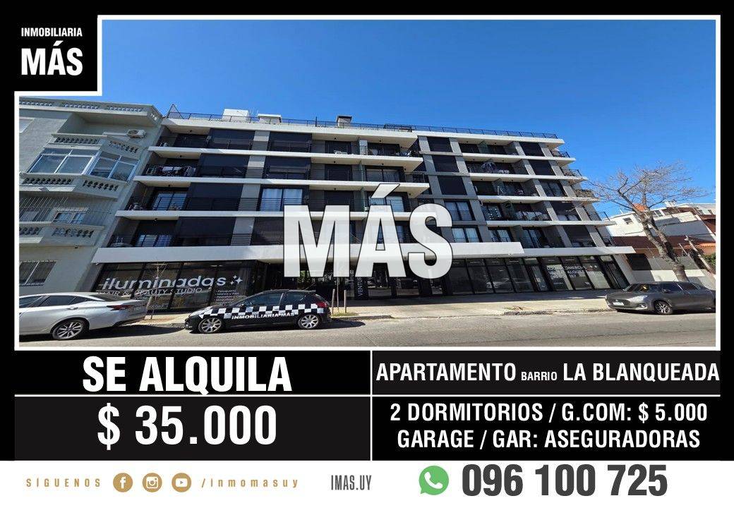 Apartamento Alquiler La Blanqueada Montevideo iMas.uy LC *