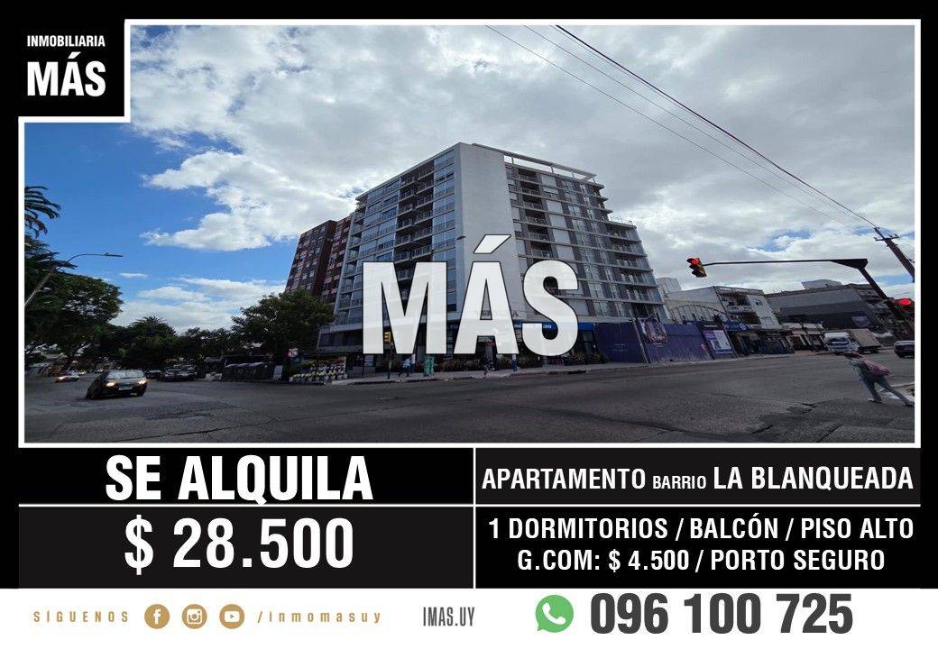 Apartamento Alquiler La Blanqueada Montevideo iMas.uy LC *