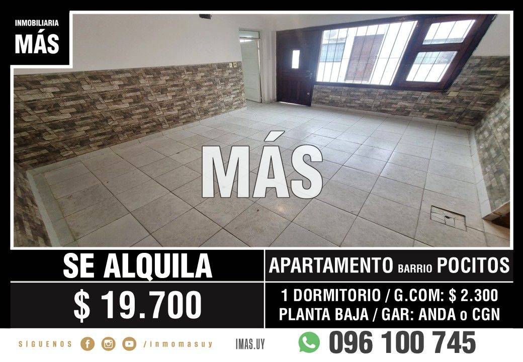 Apartamento Alquiler Pocitos Montevideo iMas.uy S * · Foto 1