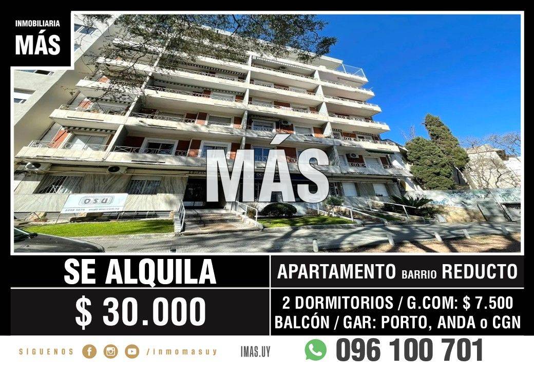 Apartamento Alquiler Reducto Montevideo iMas.uy L *