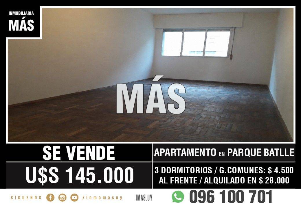 Apartamento Venta Tres Cruces Montevideo iMas.uy L