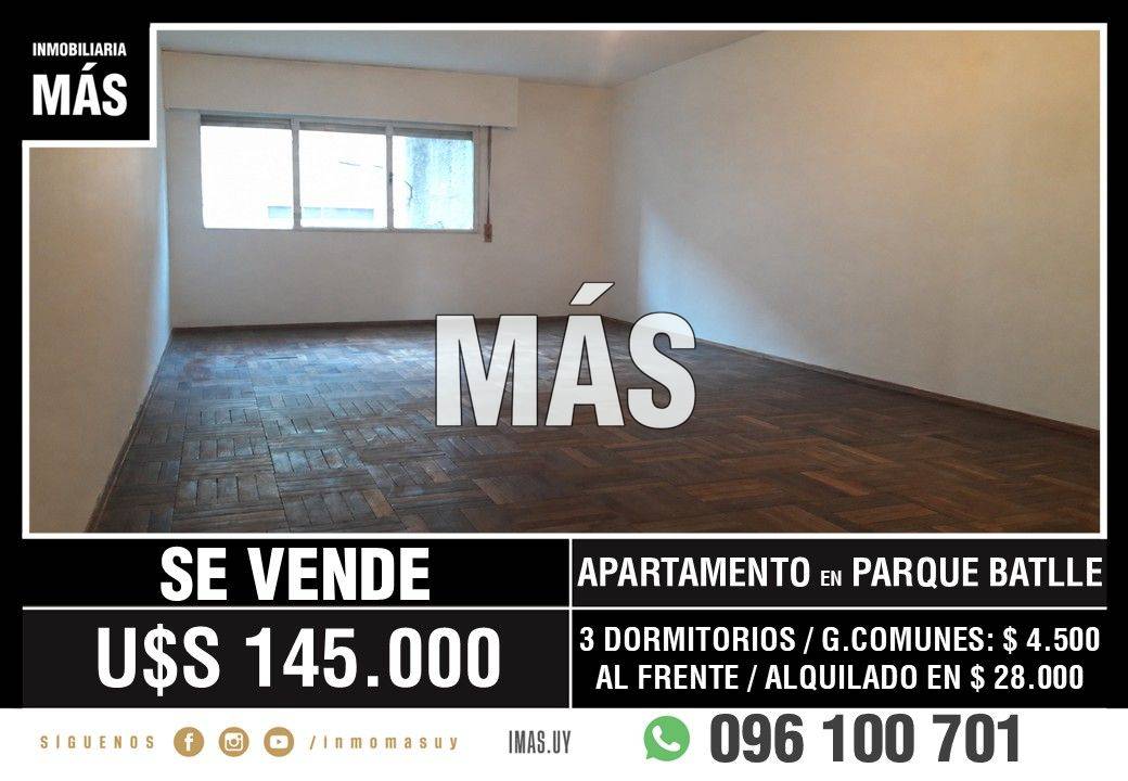 Apartamento Venta Cordón Montevideo iMas.uy L