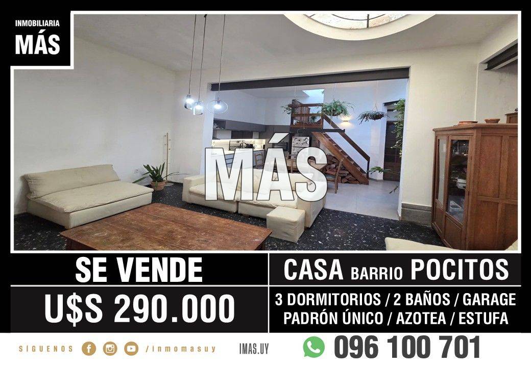 Casa Padrón Único Venta Garage Punta Carretas Montevideo iMas.uy L