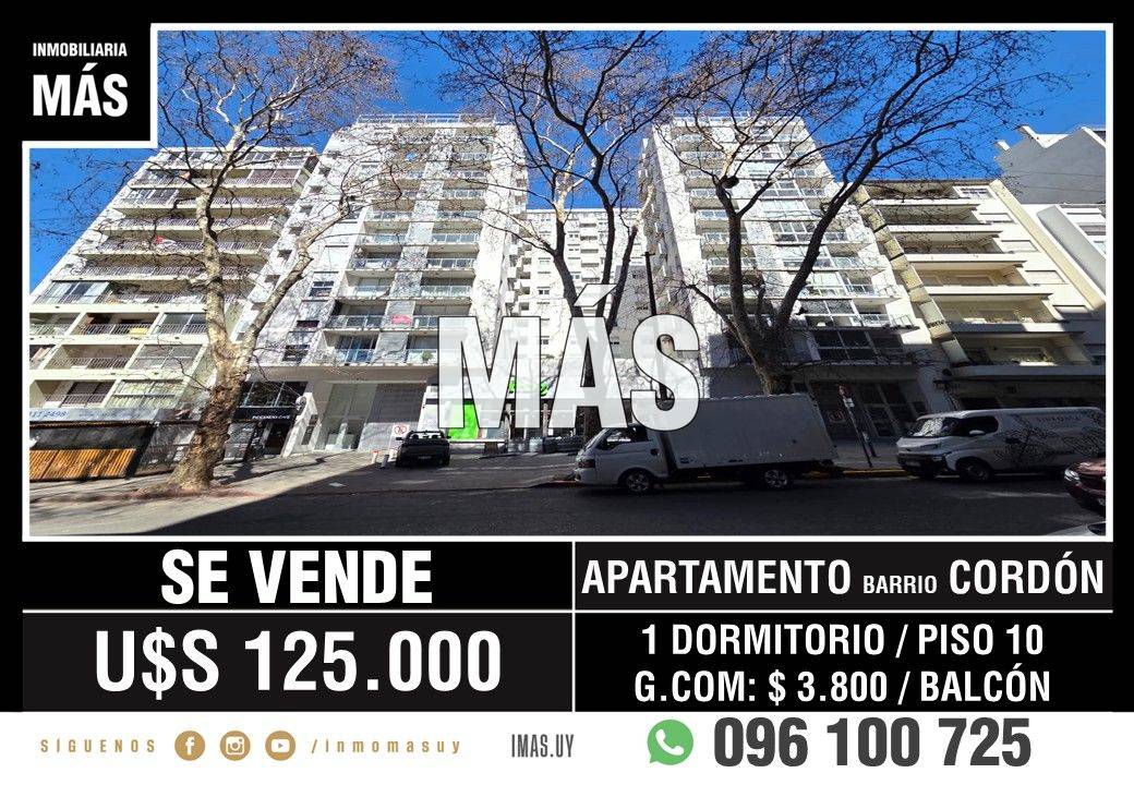 Apartamento Venta Cordón Montevideo iMas.uy LC *