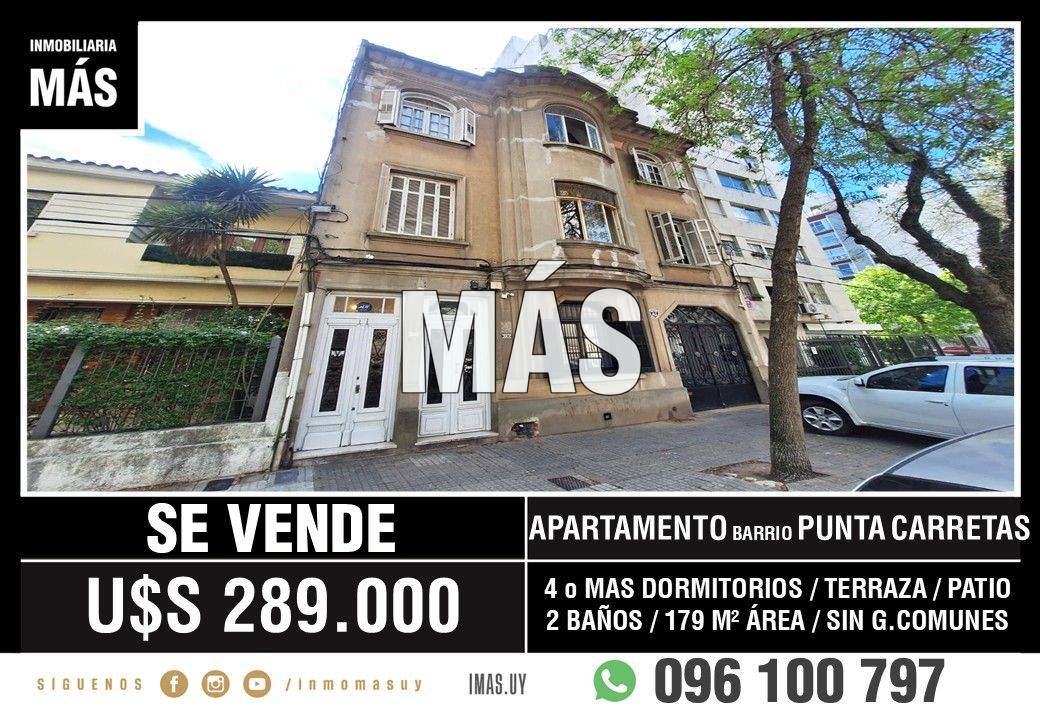 Apartamento Venta Punta Carretas Montevideo iMas.uy MA *