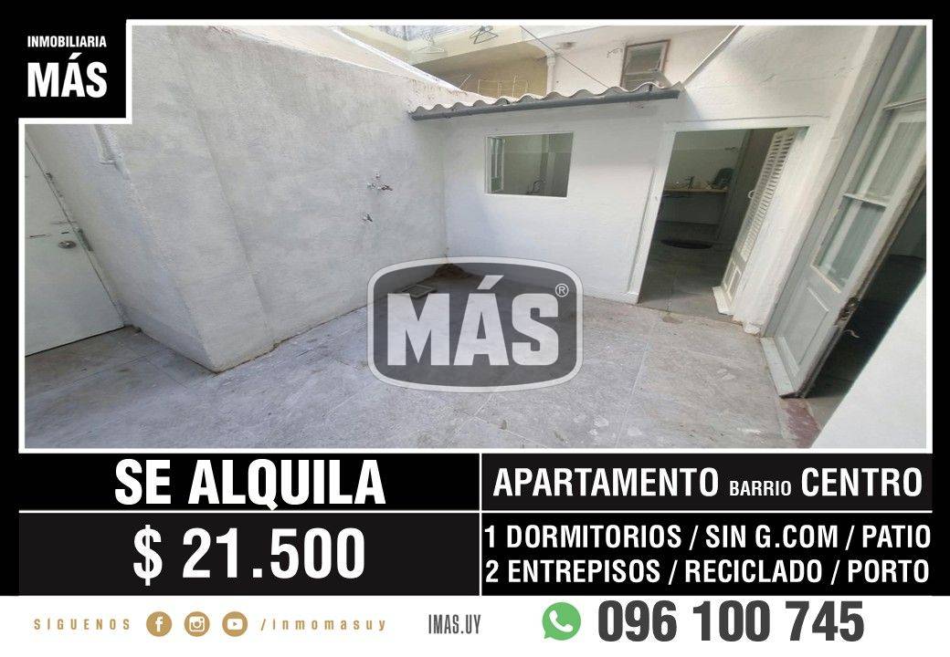 Apartamento Alquiler Centro Montevideo iMas.uy S * · Photo 1