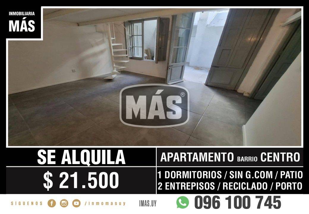 Apartamento Alquiler Barrio Sur Montevideo iMas.uy S · Foto 1