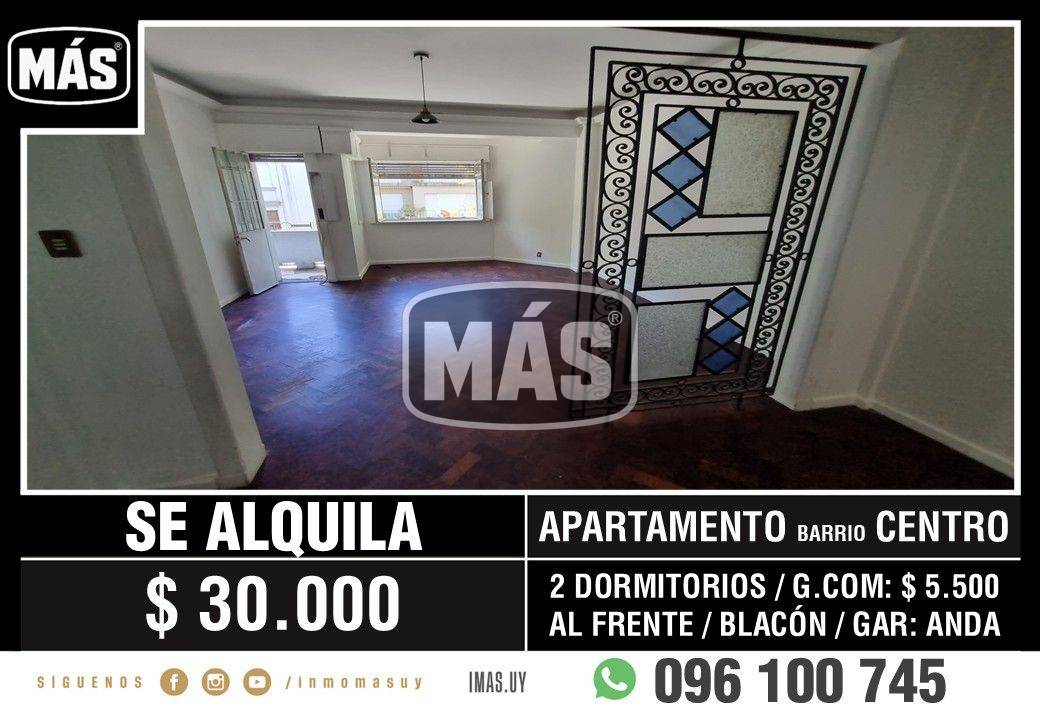 Alquiler Apartamento Centro Montevideo iMas.uy S * · Photo 1