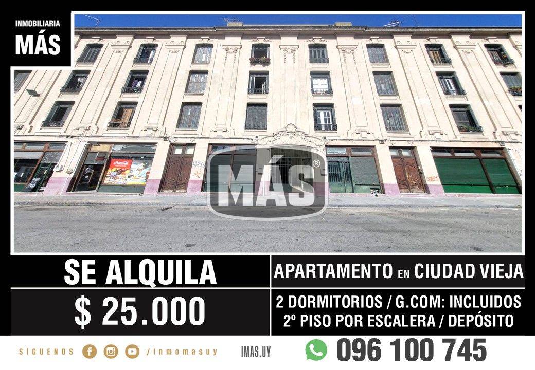 Apartamento Alquiler Ciudad Vieja Montevideo iMas.uy S * · Photo 1