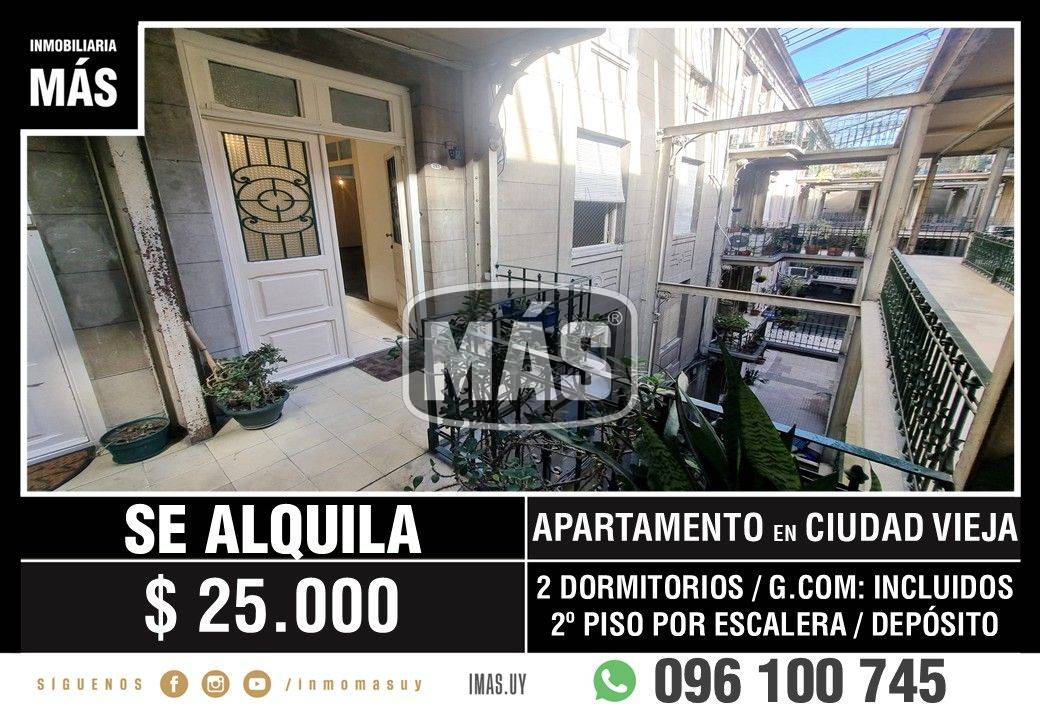 Apartamento Alquiler Centro Montevideo iMas.uy S