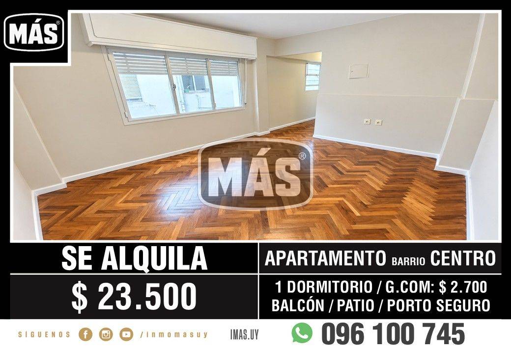 Apartamento Alquiler Cordón Montevideo iMás.uy S · Photo 1