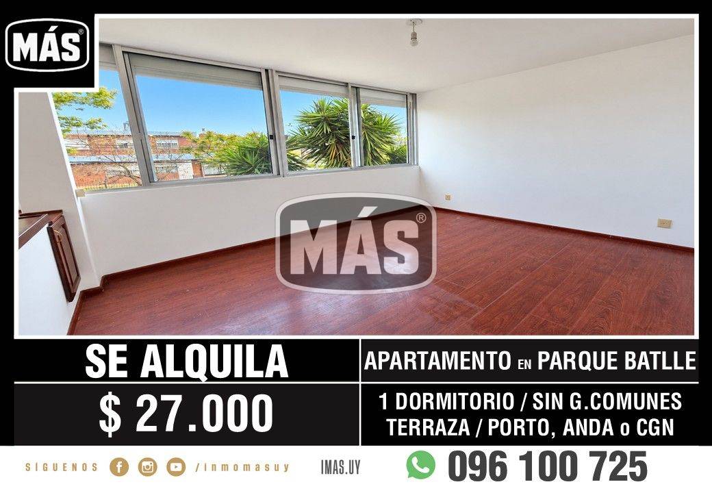 Apartamento Alquiler Buceo Montevideo iMas.uy LC · Foto 1