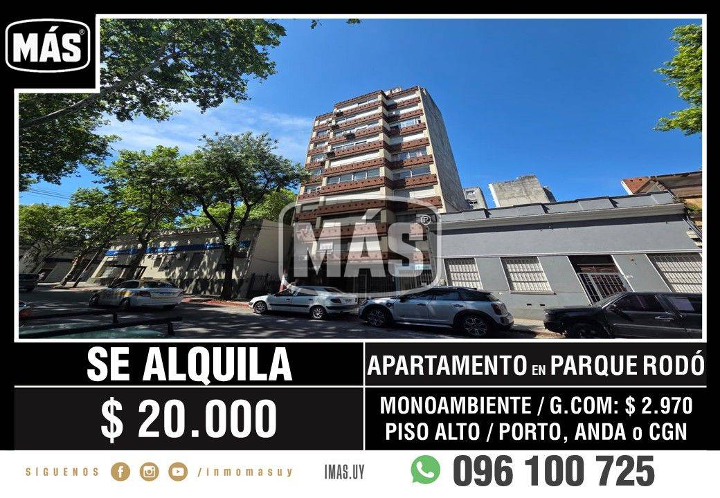 Apartamento Alquiler Parque Rodó Montevideo iMas.uy LC * · Foto 1