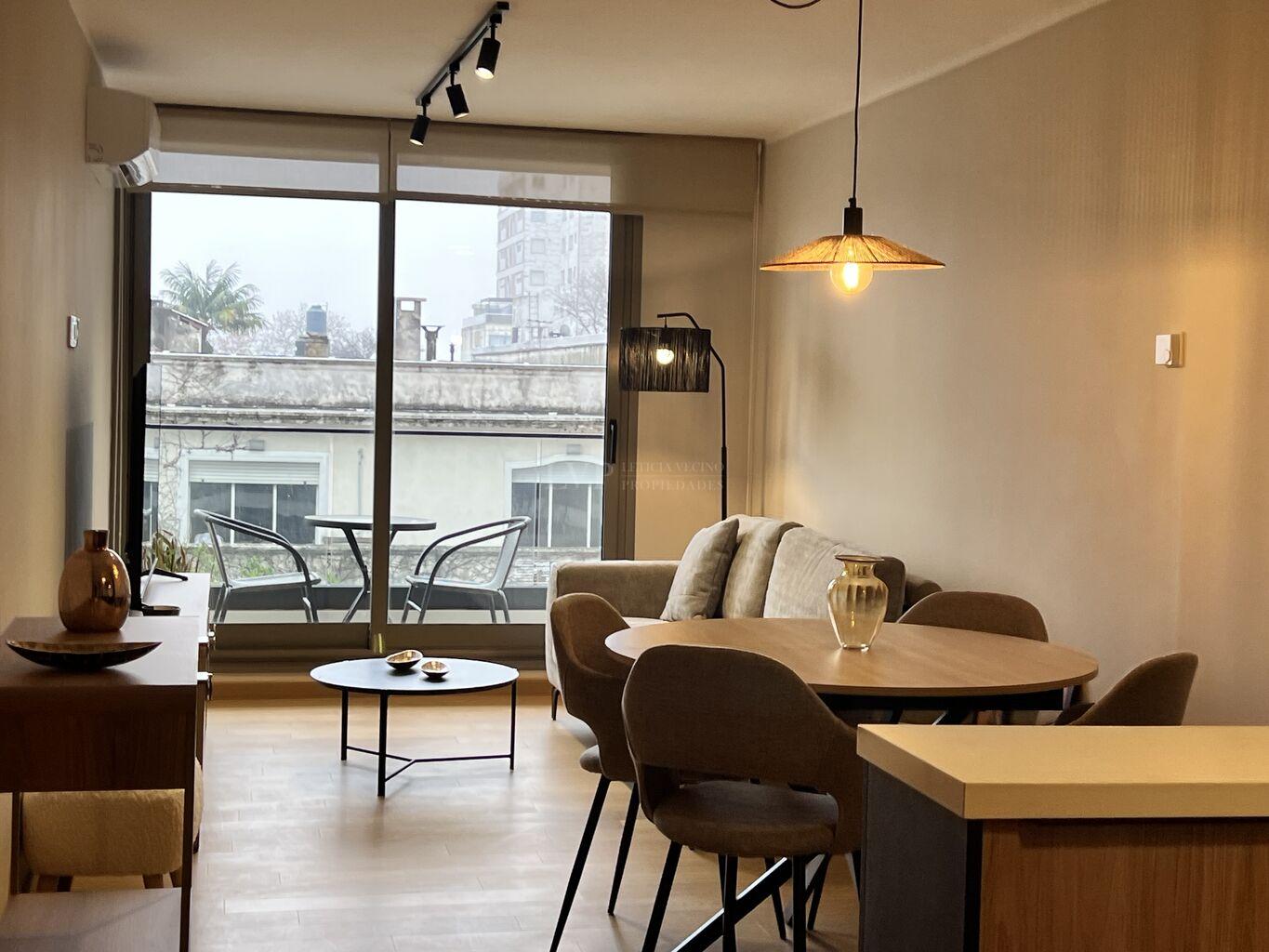Alquiler  1 dorm Punta Carretas con muebles y garaje