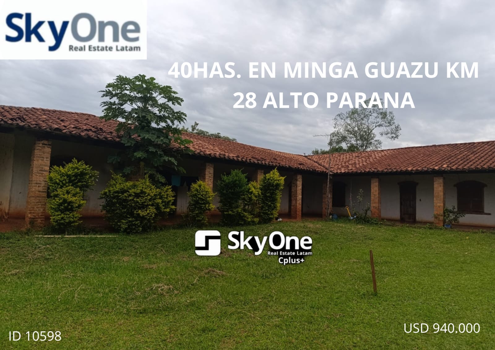 VENDO 40 HECTAREAS EN MINGA GUAZU  KM 28 ALTO PARANÁ — foto 2