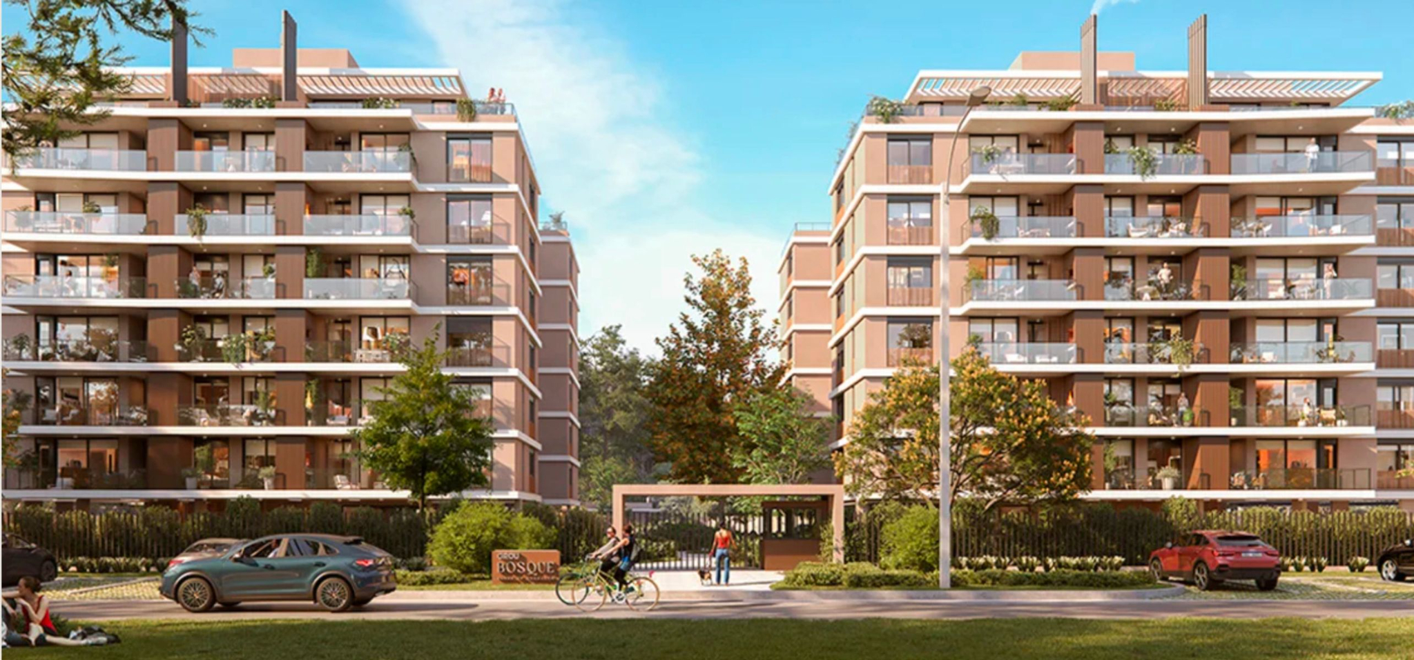 Alquiler Apto Grou Bosque 1 Dorm Terraza Garage