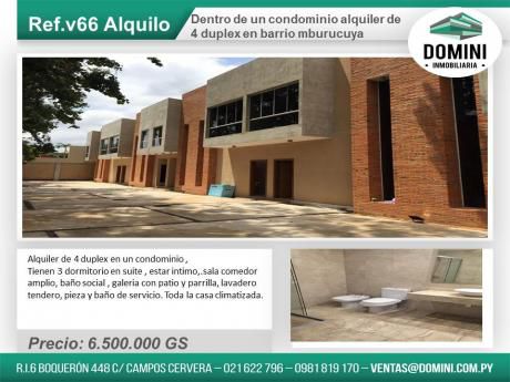 Alquiler De Duplex En Condominio
