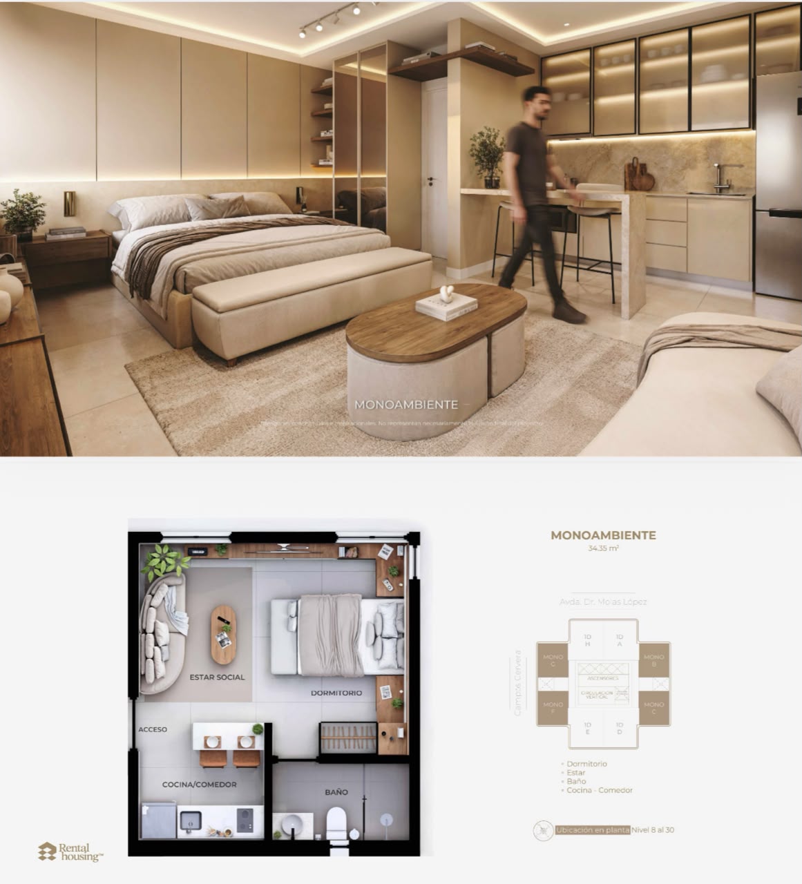 Monoambientes en reventa - AETHER CIVIS - ASUNCION — foto 2