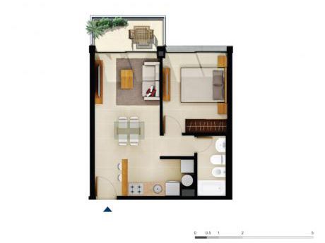 89822 - 1 Dormitorio A Estrenar Frente Al Parque