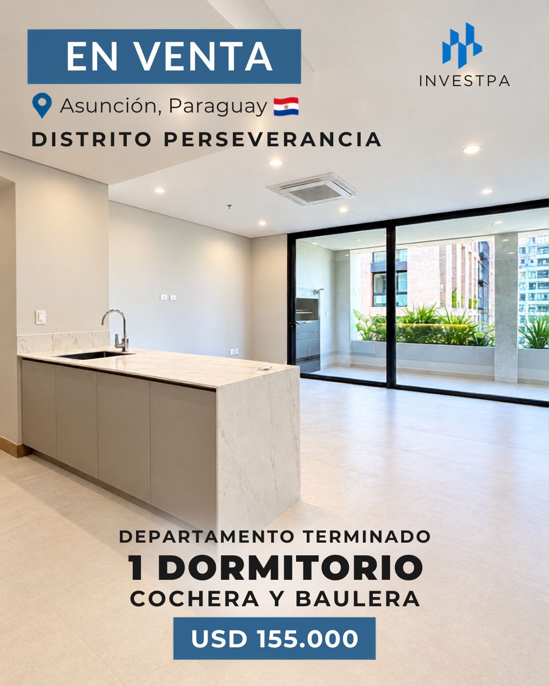 Departamento Premium con Cochera y Baulera | Distrito Perseverancia - foto 1