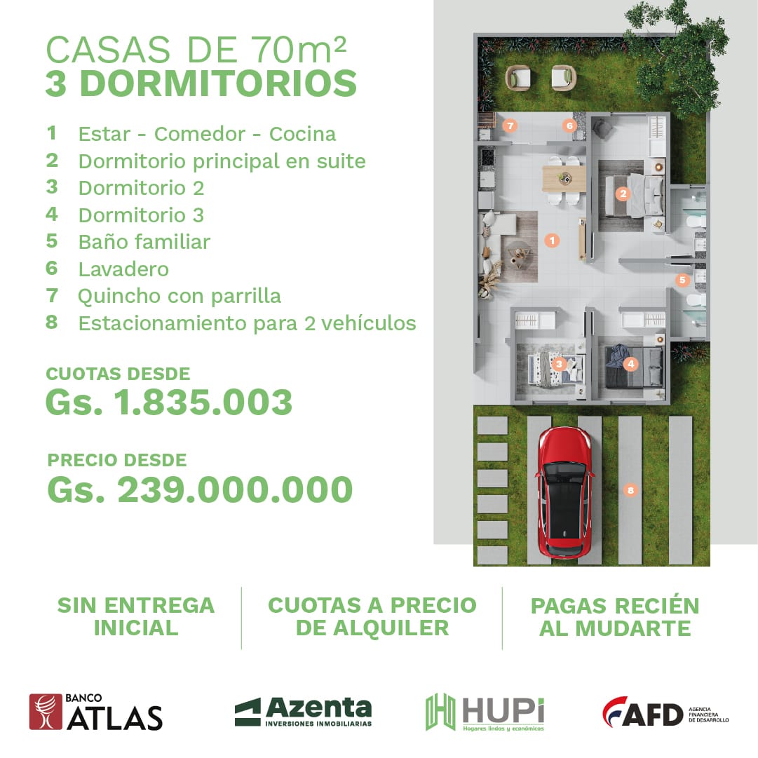 Casa en venta en Ypané — foto 3