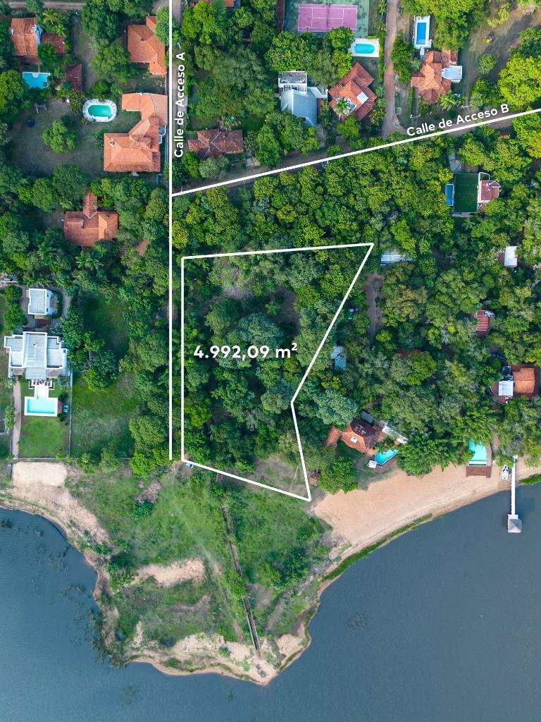 VENDO UNICO TERRENO EN SAN BERNARDINO, SOBRE EL LAGO — foto 3
