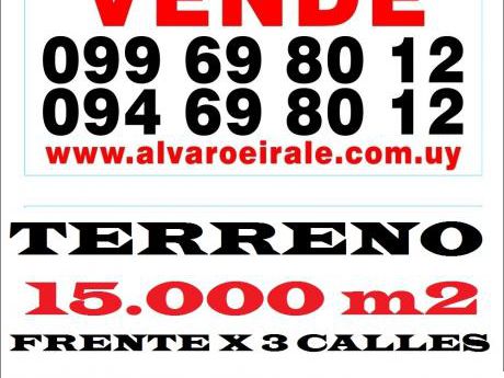 # Terreno 15.000 M2* Centro - Ciudad Vieja