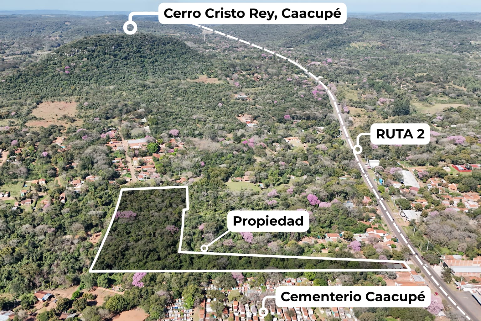 TERRENO COMERCIAL EN CAACUPÉ 27,376m2 — foto 3