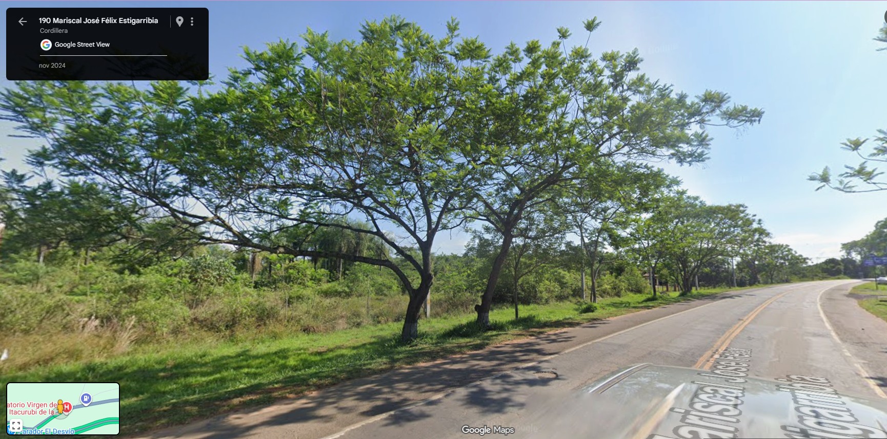 VENDO TERRENO SOBRE RUTA DE 1.400 m2 EN ITACURUBI DE LA CORDILLERA — foto 2