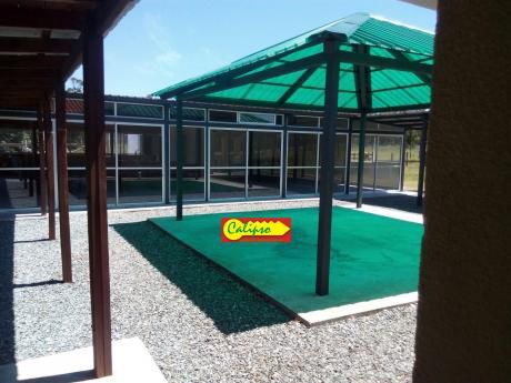 Ruta 11 - Casa 2 Dorm Y Local De 400m2 -inmobiliaria Calipso