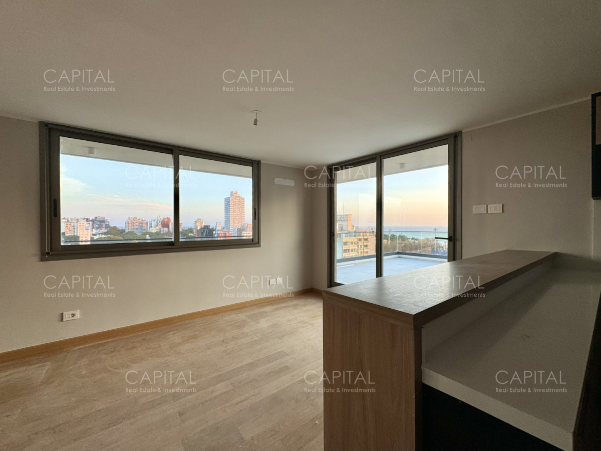 Apartamento de un dormitorio con parrillero propio y vista al mar en Parque Rodo · Foto 4