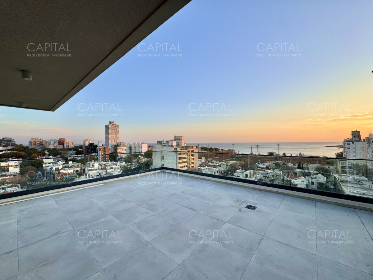 Apartamento de un dormitorio con parrillero propio y vista al mar en Parque Rodo · Foto 2
