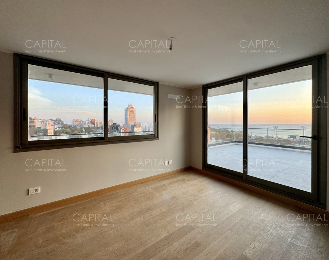 Apartamento de un dormitorio con parrillero propio y vista al mar en Parque Rodo · Foto 3