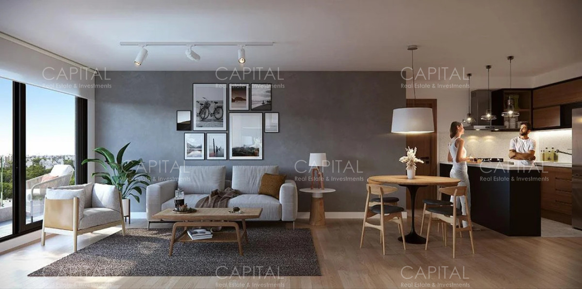 Apartamento de un dormitorio con parrillero propio y vista al mar en Parque Rodo · Foto 12