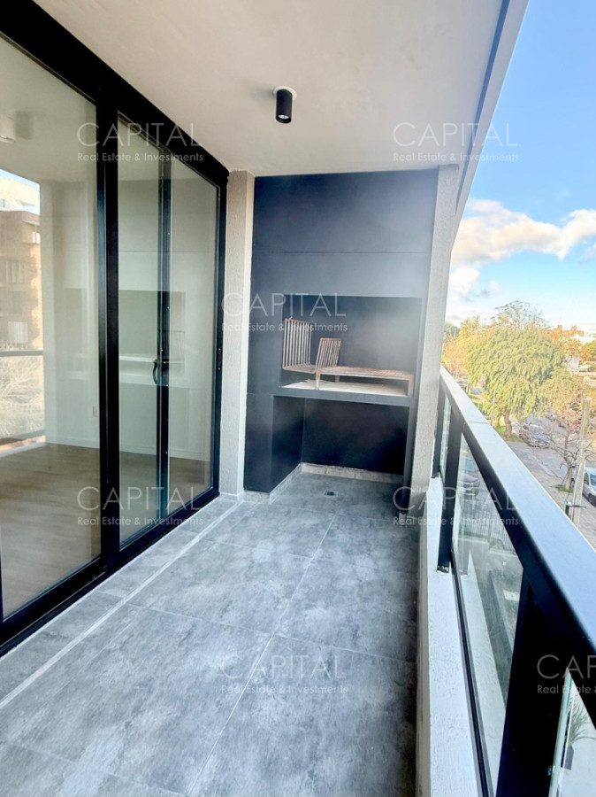Apartamento a estrenar 1 dormitorio con parrillero propio y cochera en Malvin · Foto 5