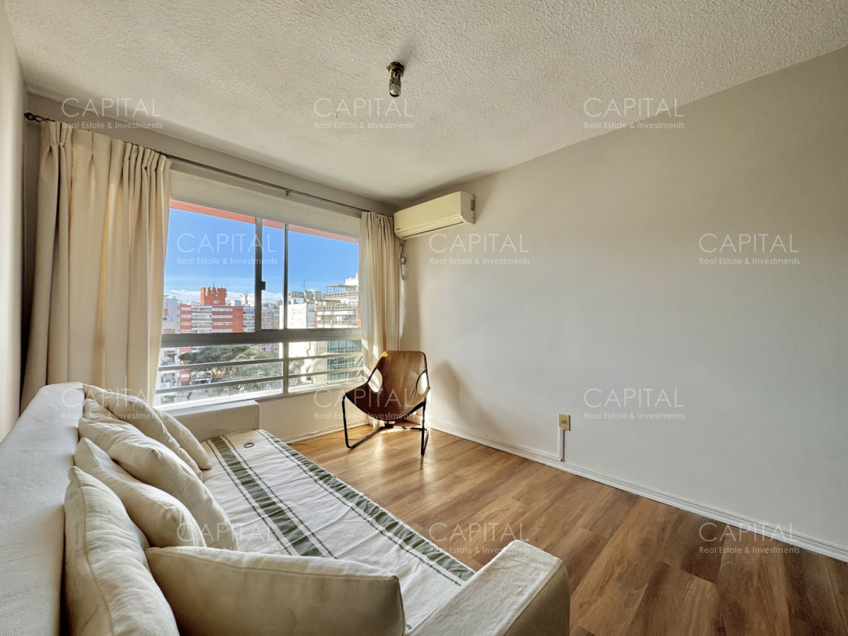 Apartamento de dos dormitorios en alquiler anual zona Punta Carretas