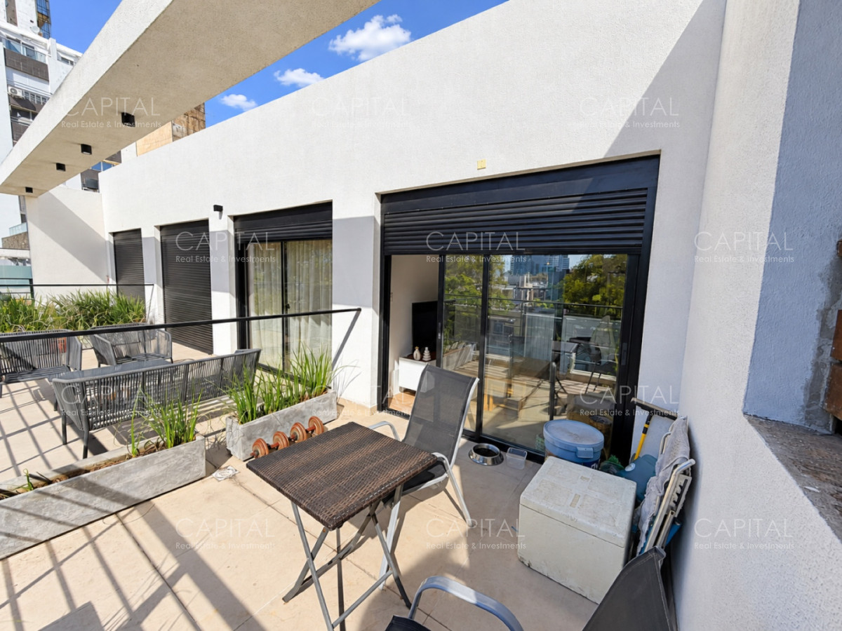 Alquiler 1 Dormitorio Pocitos Terraza Parrillero · Foto 11