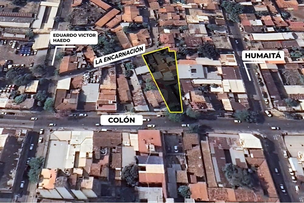 Terreno en el Centro de Asunción con salida a dos Calles — foto 3