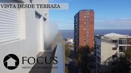 Venta Con Renta! 2 Dorm Con Terraza, Vista Al Mar, Gje Y Gastos Incluidos